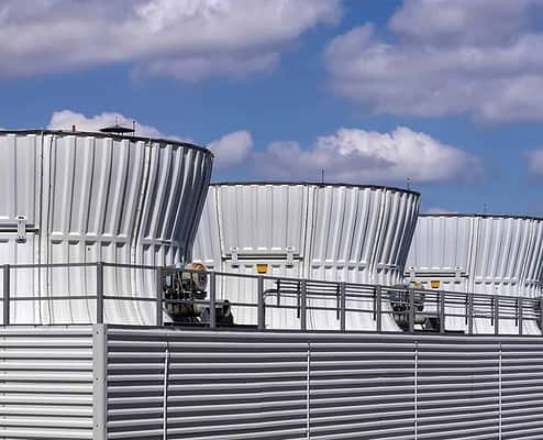 Image of HVAC cooling towers